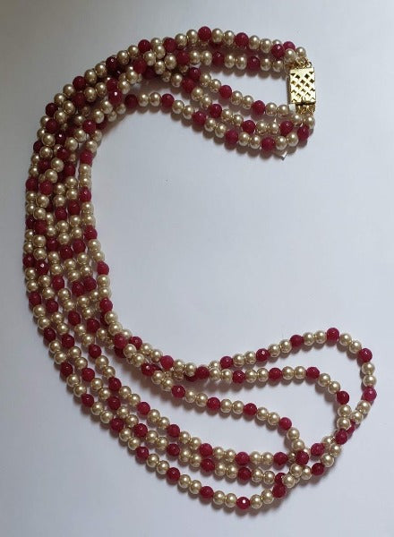 Ruby pearl triple string