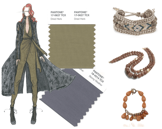 Adorn yourself with natural and earthy colors this festive season