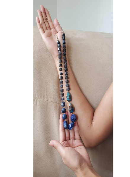 Blue Lapiz necklace