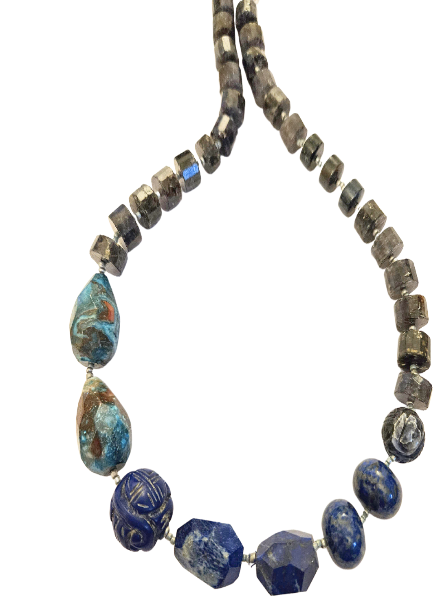 Blue Lapiz necklace