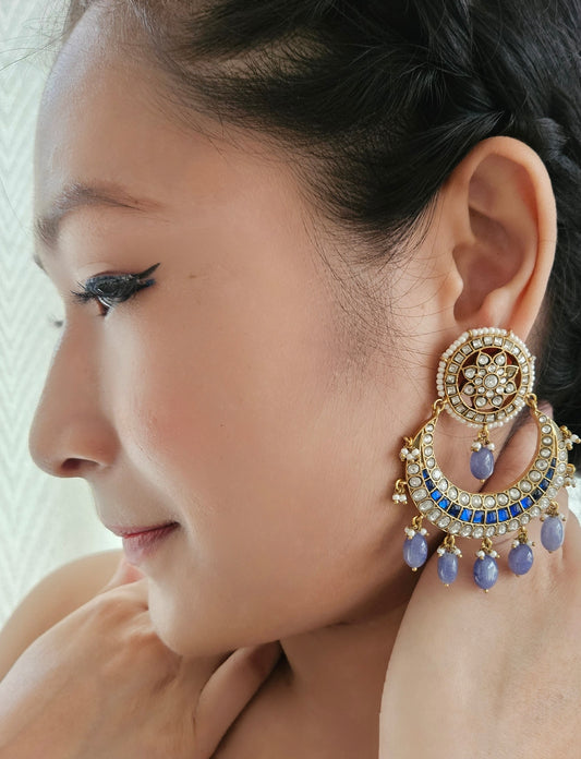 Blue Earrings
