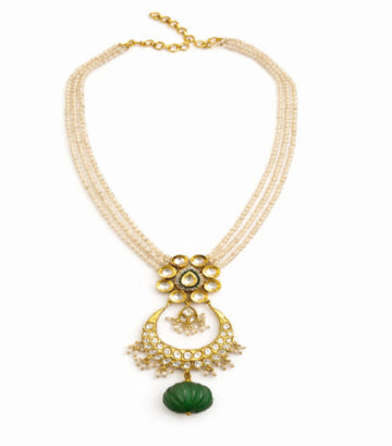 Pearl & Kundan necklace