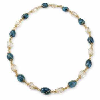 Bead Story Crystal necklace