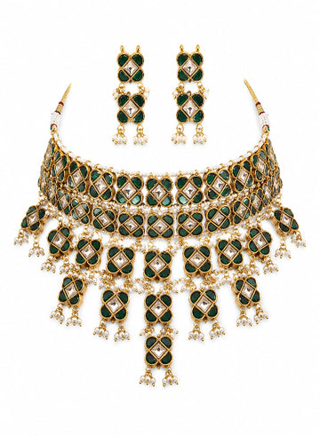 Luxe Green Onyx necklace