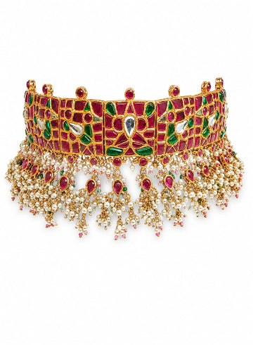 Luxe Kundan choker