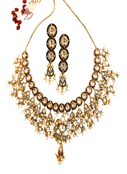 Kundan wedding necklace