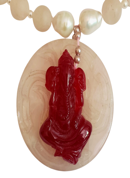 Jade 2025 ganesha pendant