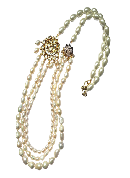 Pearl & Kundan necklace